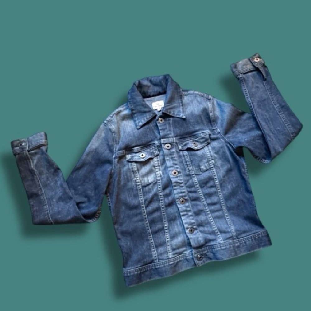 💥HP💥 EUC AG Jeans Robyn Denim Jacket. Size Large - Picture 7 of 15